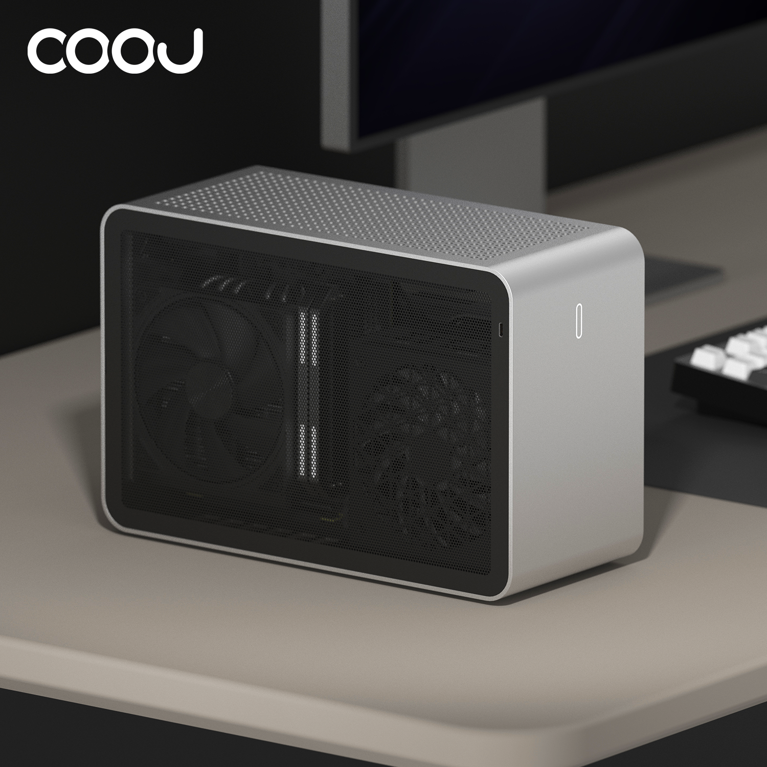 COOJ SF3 8.9L A4 Structure Aluminum Alloy ITX Case