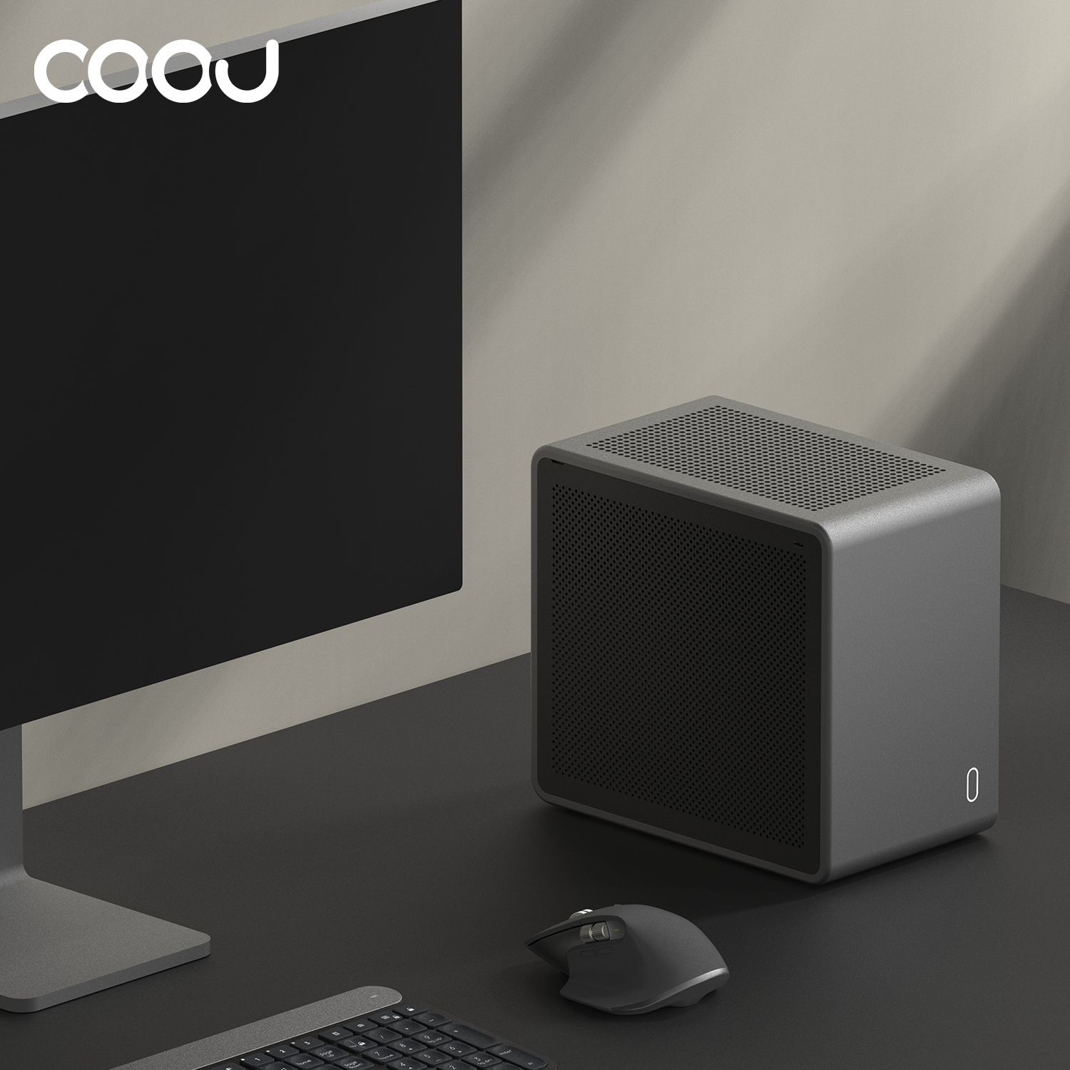COOJ MQ6 mini itxケース COOJ Design Sparrow-MQ6 6.8L One-piece aluminum itx pc case
