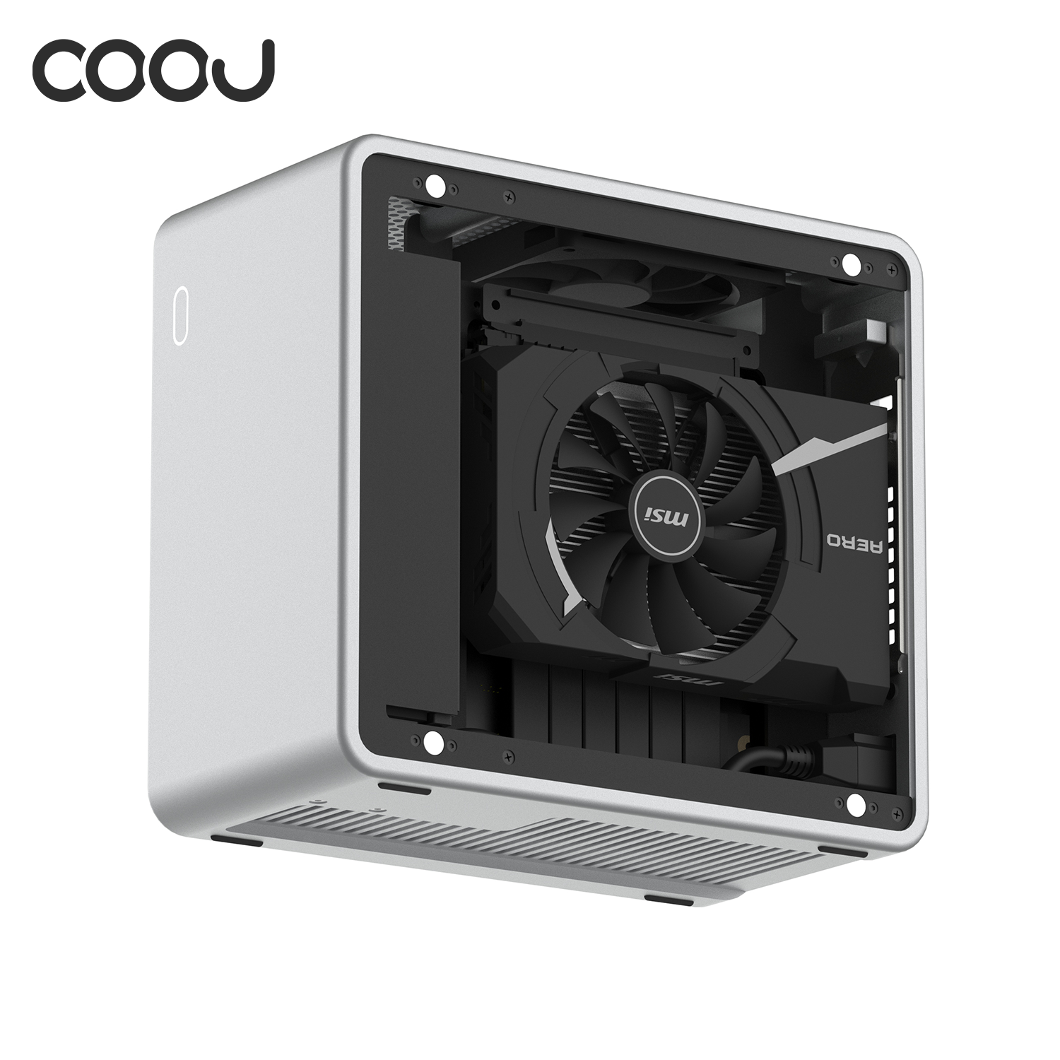 COOJ MQ5 Case ITX 5.6L Mini PC 8MM Computer Anode - premium most 