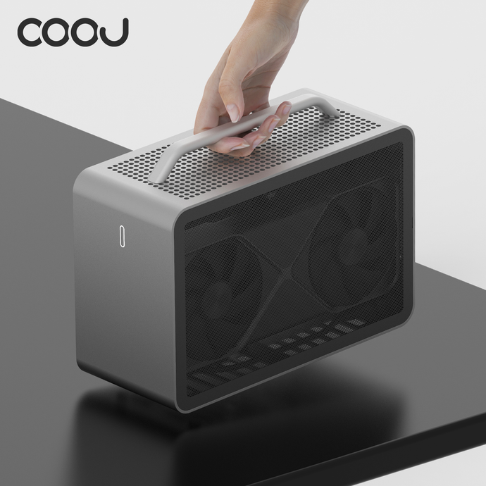 COOJ SF3 8.9L A4 Structure Aluminum Alloy ITX Case